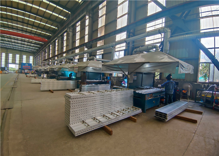 Aluminum structure welding platform 