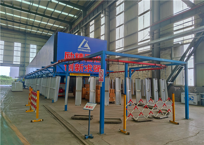 aluminum structure surface treatment production line 