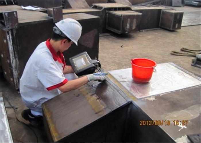 custom steel fabrication, mechanical equipment steelwork, NDT test,custom steel fabrication