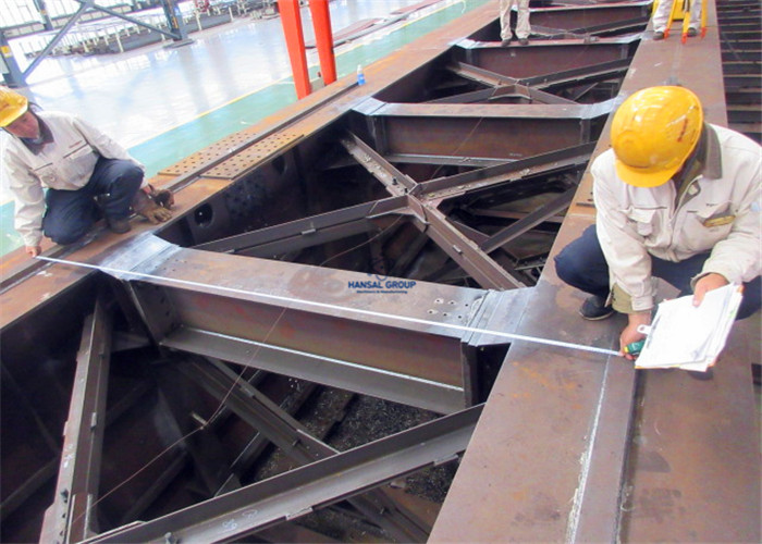 custom steel fabrication, mechanical equipment steelwork, NDT test,custom steel fabrication