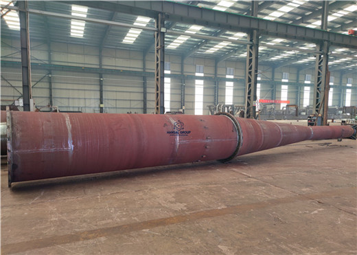 Tubular tower fabrication,custom steel fabrication, HDG steelwork