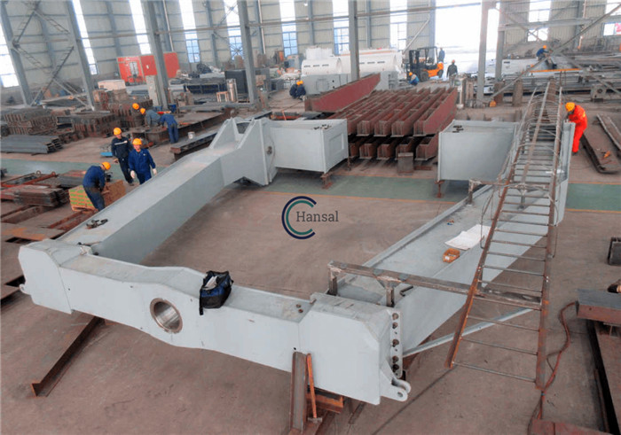 custom steel fabrication, temporary steel, mechanical equipment steelwork, launching gantry fabrication