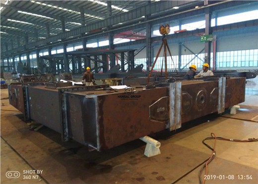 Steel Structures of Bridge Building Machine 